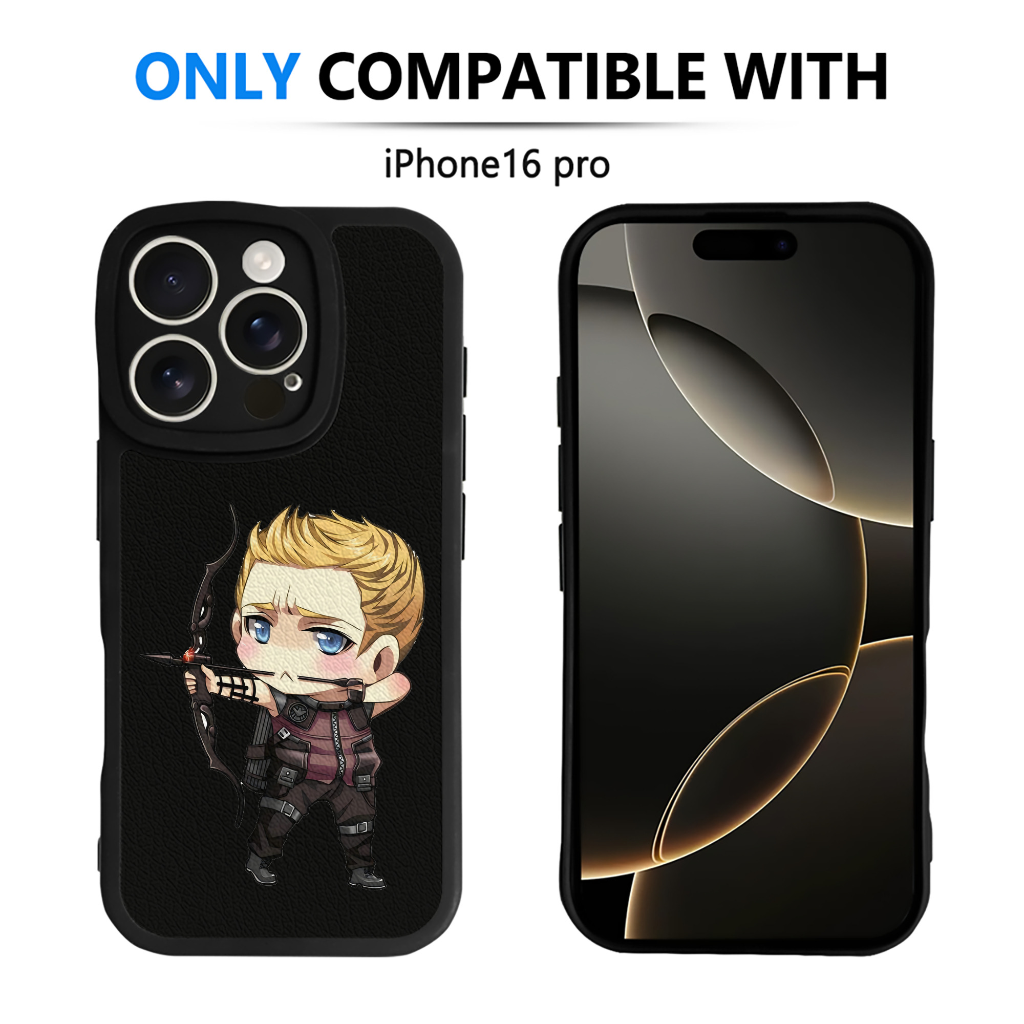 （画像用） アベンジャーズ The Avengers 【iPhone 16シリーズ対応】シリコンスマホケース（レザー調） 材質：シリコン